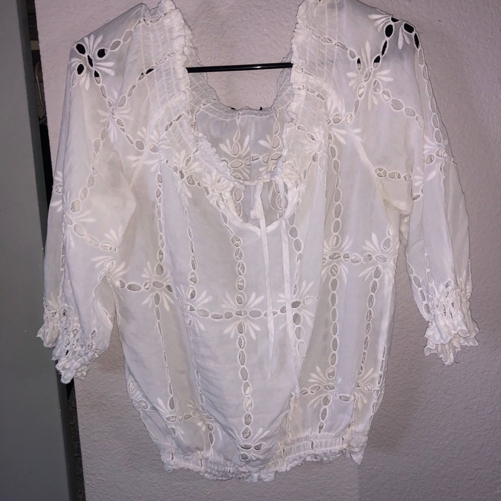 Boho Off the Shoulder Top